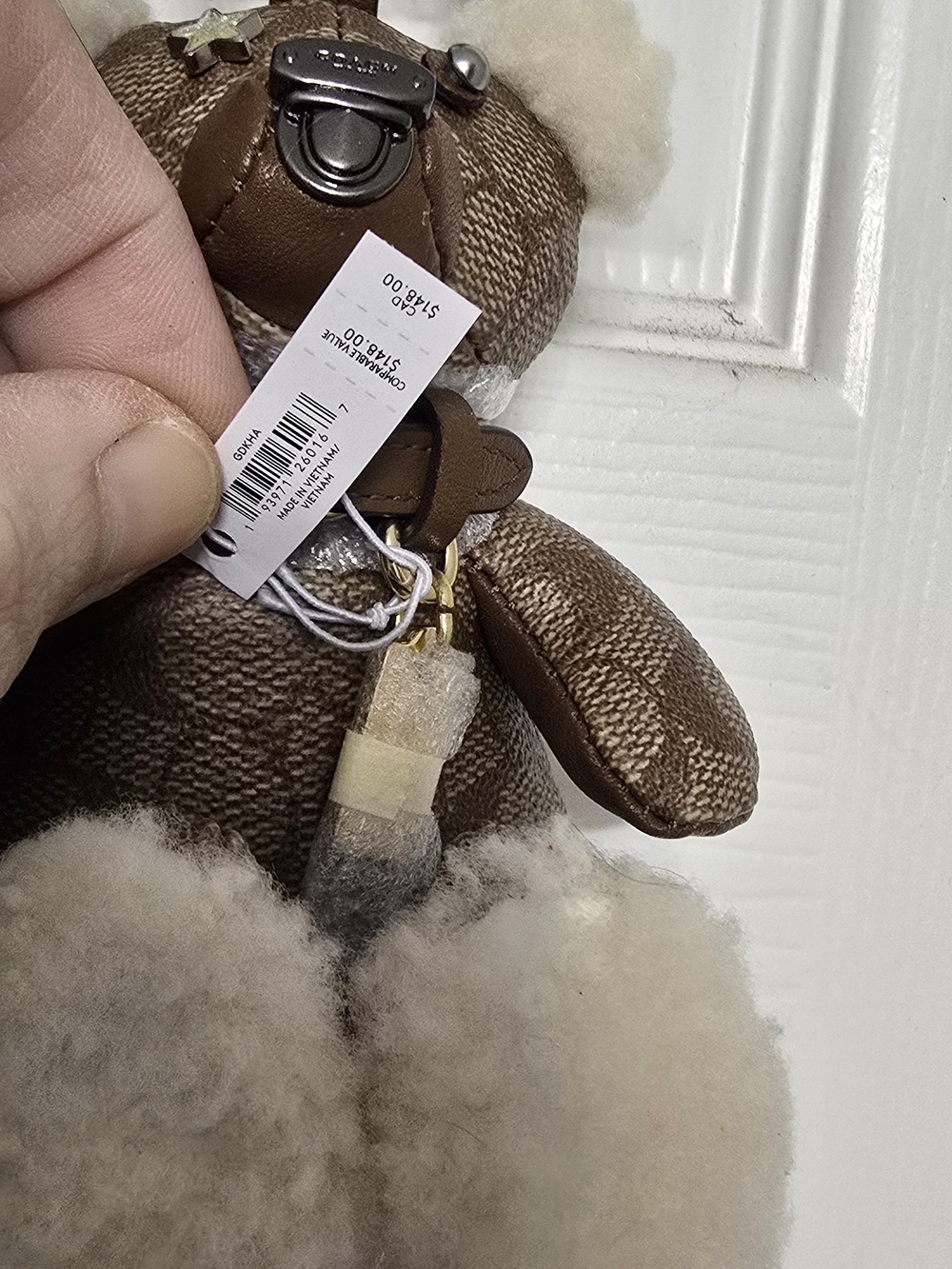 Coach Limited Edition F77676 Bear Bag Charm - Picture 5 of 10